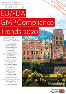 EU/FDA GMP-Compliance Trends 2020 - 40 Jahre GMP und Concept Heidelberg